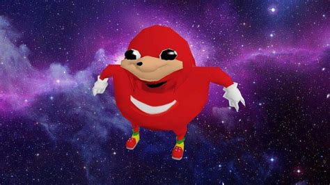 vrchat ugandan knuckles meme.